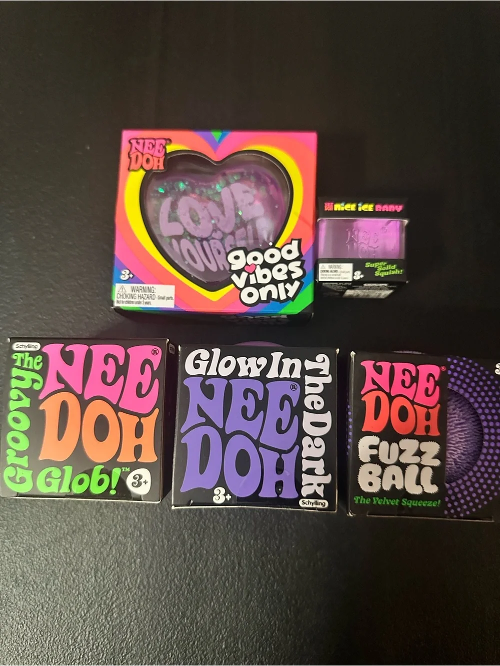 Needoh -5 pack! Purple
